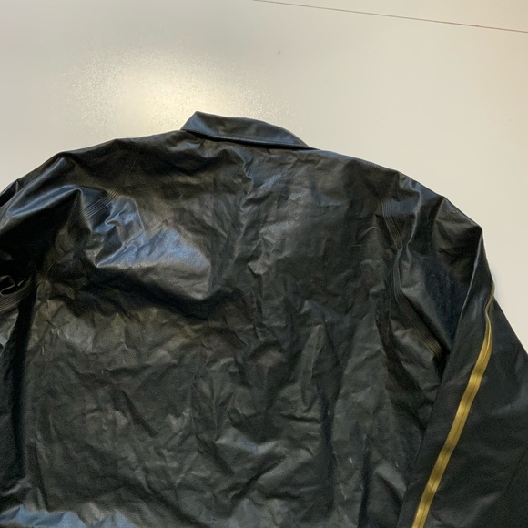 Vintage Line Seven 7 Waterproof Sevlon New Zealand PVC Sailing Black Jacket - Picture 5 of 16